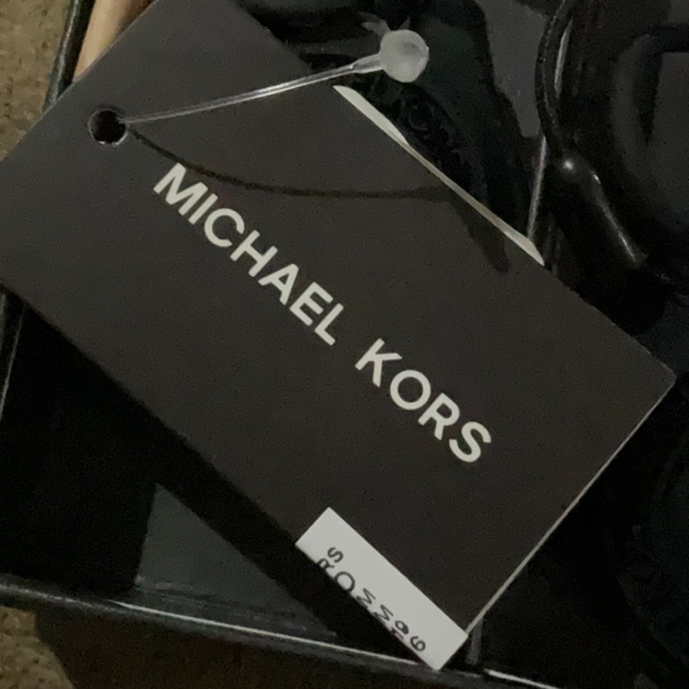 Michael Kors Black Set of 2 Air Tag Cover - Picture 6 of 6
